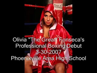 Olivia "The Great" Fonseca's Professional Boxing Debut
