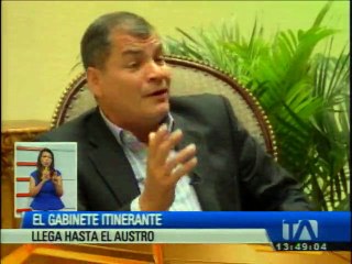 Gabinete itinerante en Girón