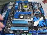 ASUS P7P55D EVO P55 LGA1156 Core i5 Motherboard Unboxing Linus Tech Tips