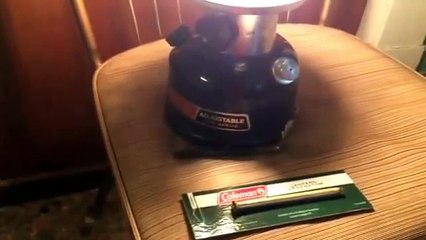 Kerosene Conversion of older 288 Coleman Lantern