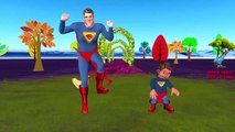 Superman Nursery Rhymes for Kids | Johny Johny Yes Papa Children Song