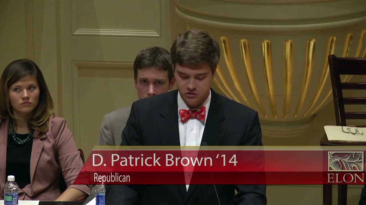 Elon University Campus Debate - Same-Sex Marriage