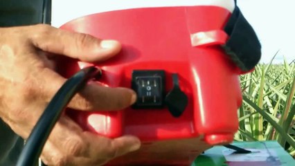 Pulverizador Costal Eletrônico 2 Velocidades Pulmic Turia Duo.