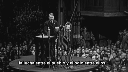 Adolf Hitler - Discurso sobre los Judíos (Subtitulado)