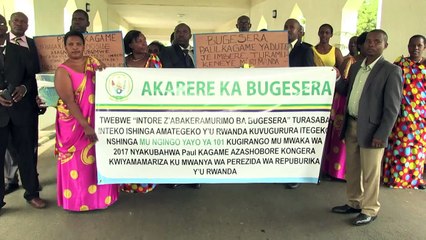 Rwanda: deux millions de signatures pour un 3e mandat de Kagame