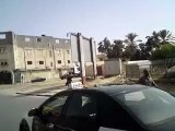 ثائر بعد تحرير طرابلس يسأل طحلوبة عند بوابة التفتيش