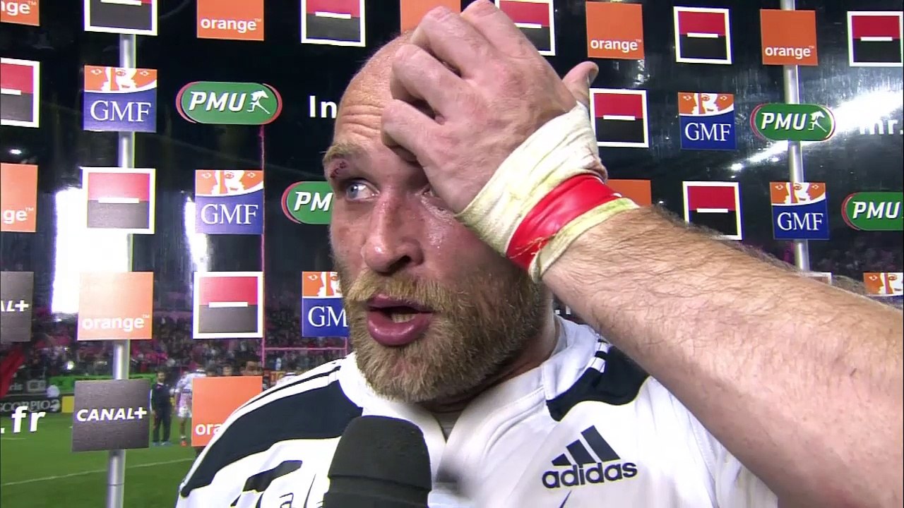 TOP14 - Stade Français - Racing-Métro 92 : interview d'Antoine Burban