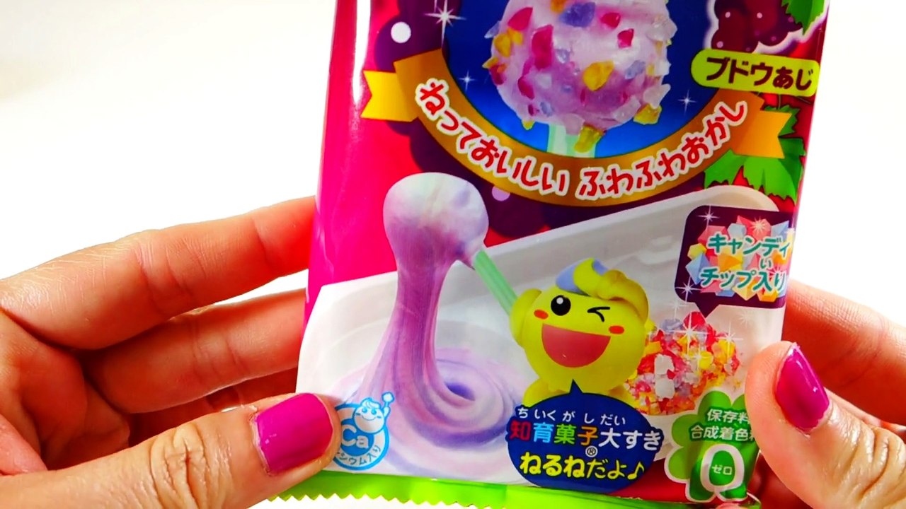Kracie Nerunerunerune Grape DIY Candy ねるねるねるね　キャンディ　グレープ