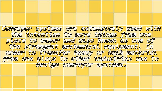 Conveyor Manufacturer Of Malaysia Acclimatizing Wonderful Services