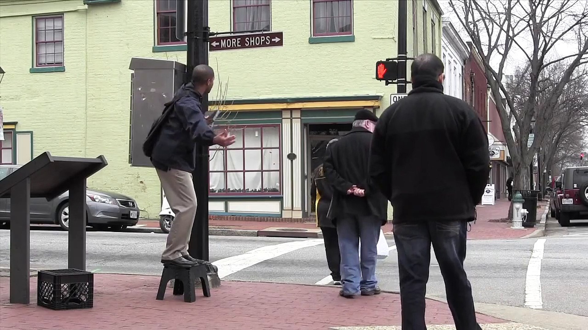 Street Preaching in Downtown Fredericksburg
