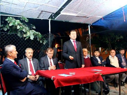 Milli İtifak adayı Suat Hayri Çillioğlu turgutlu ve gökgözde