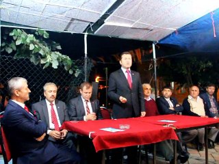 Milli İtifak adayı Suat Hayri Çillioğlu turgutlu ve gökgözde