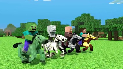 Horse Race - Minecraft Animation