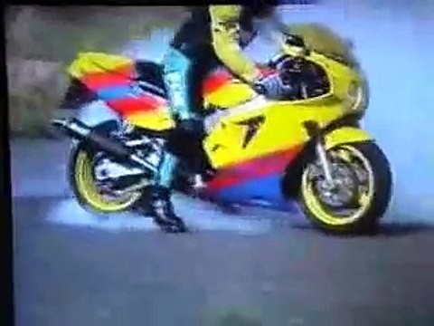 ZXR 750 Burn out