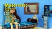 Monster High Tutorial: Cleo de Nile Doll Bed - Recycling - Doll Crafts