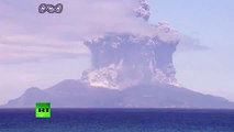 Volcano erupts in Japan, spews plume of ash and smoke into sky WORLD NEWS