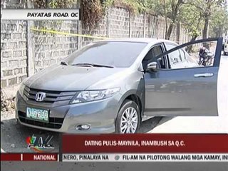 Descargar video: Newsbytes - TV Patrol - Former Manila cop killed in ambush