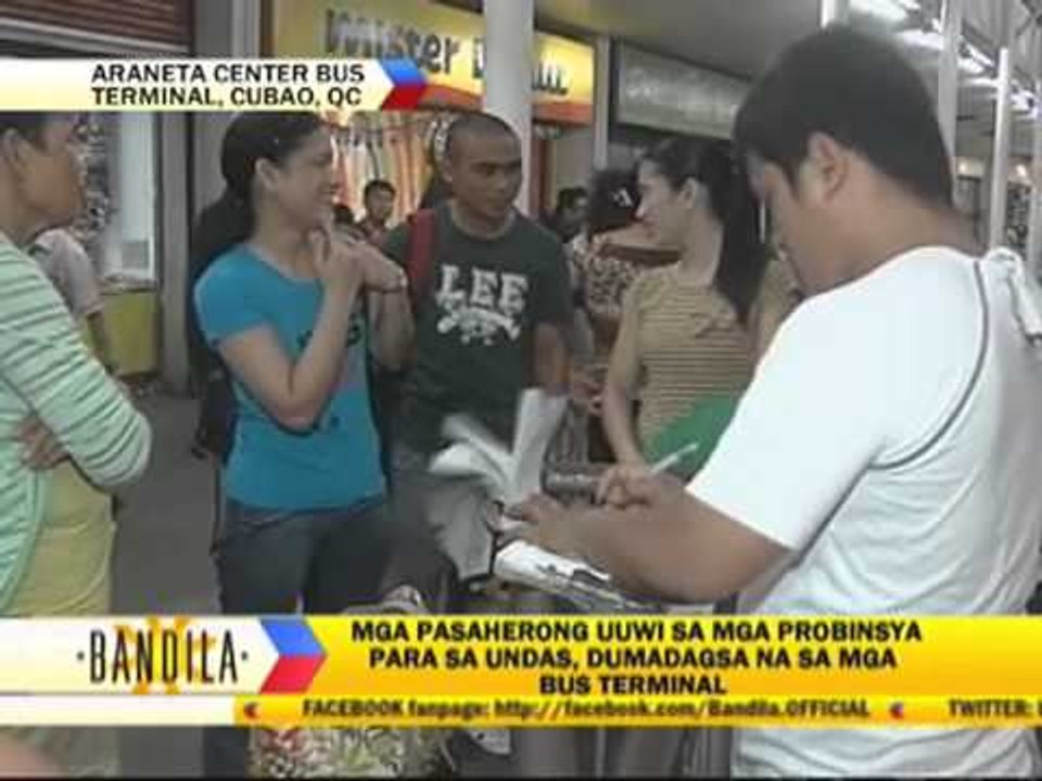 All Saints' Day exodus begins