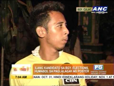 Some barangay poll bets violate Comelec rules