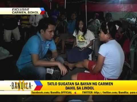 Bohol residents spend night in evacuation centers