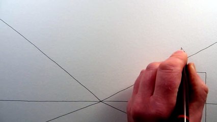 How to Draw a City Street View in One Point Perspective: TL