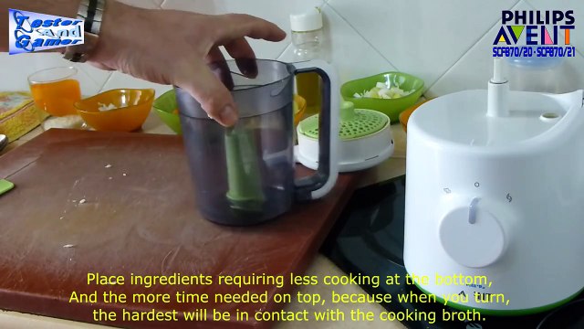 Philips Avent SCF870/20 Vaporera y Batidora - SCF870/21 Philips AVENT Combined Steamer And Blender