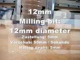 WC Sitz CNC Fräsen CNC Router milling toilet seat wood grosser Formfräser