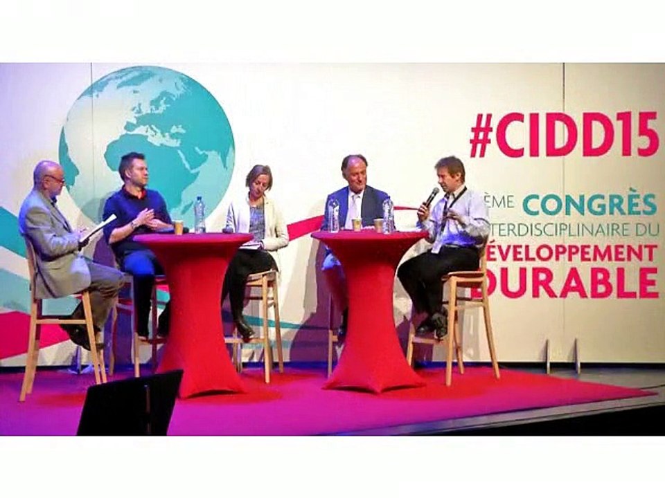 Jean-Marc Jancovici, Congrès Interdisciplinaire du Développement Durable, UCL, 22 mai 2015