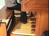 Alison playing Wyvern Organ