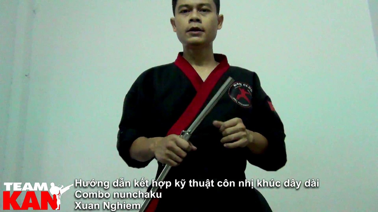 nunchaku tutorial, nunchaku combo, kỹ thuật kết hợp côn nhị khúc