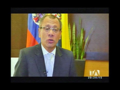 Jorge Glas habla de integración energética en Colombia
