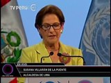 Discurso de la alcaldesa de Lima Susana Villarán en la inauguración de la COP 20
