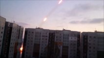 Pro Russian Separatists Launch Grad Rockets From Residential Area, Ukraine