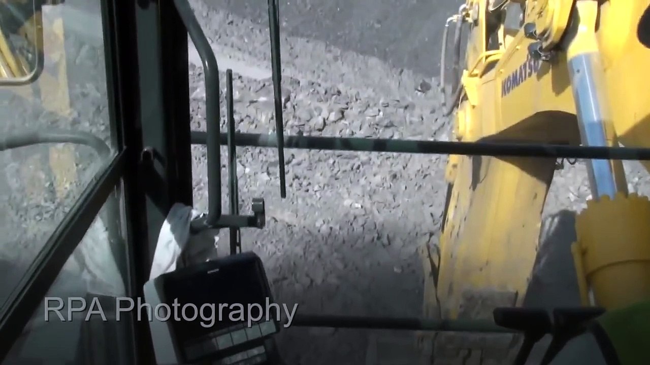 Komatsu PC2000 mining excavator