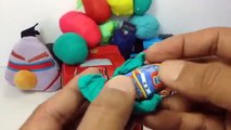 Thomas and Friends, Disney Planes, Cars Lightning McQueen, Angry Birds in Play Doh Surprise Eggs