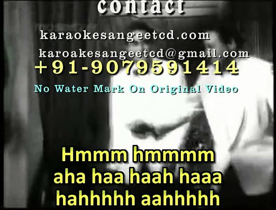 Aaiye Meharbaan Bethiye Jaane Jaa_ Video Karaoke With Scrolling Lyrics Asha Bhosle