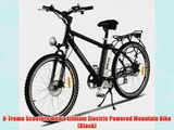 X-Treme Scooters Men's Lithium Electric Powered Mountain Bike (Black)