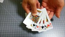 쉬운 카드마술 그 비밀 해법 배우기, 알랴줄까 in 다이소. Card Magic tricks - 덴뿌라TV