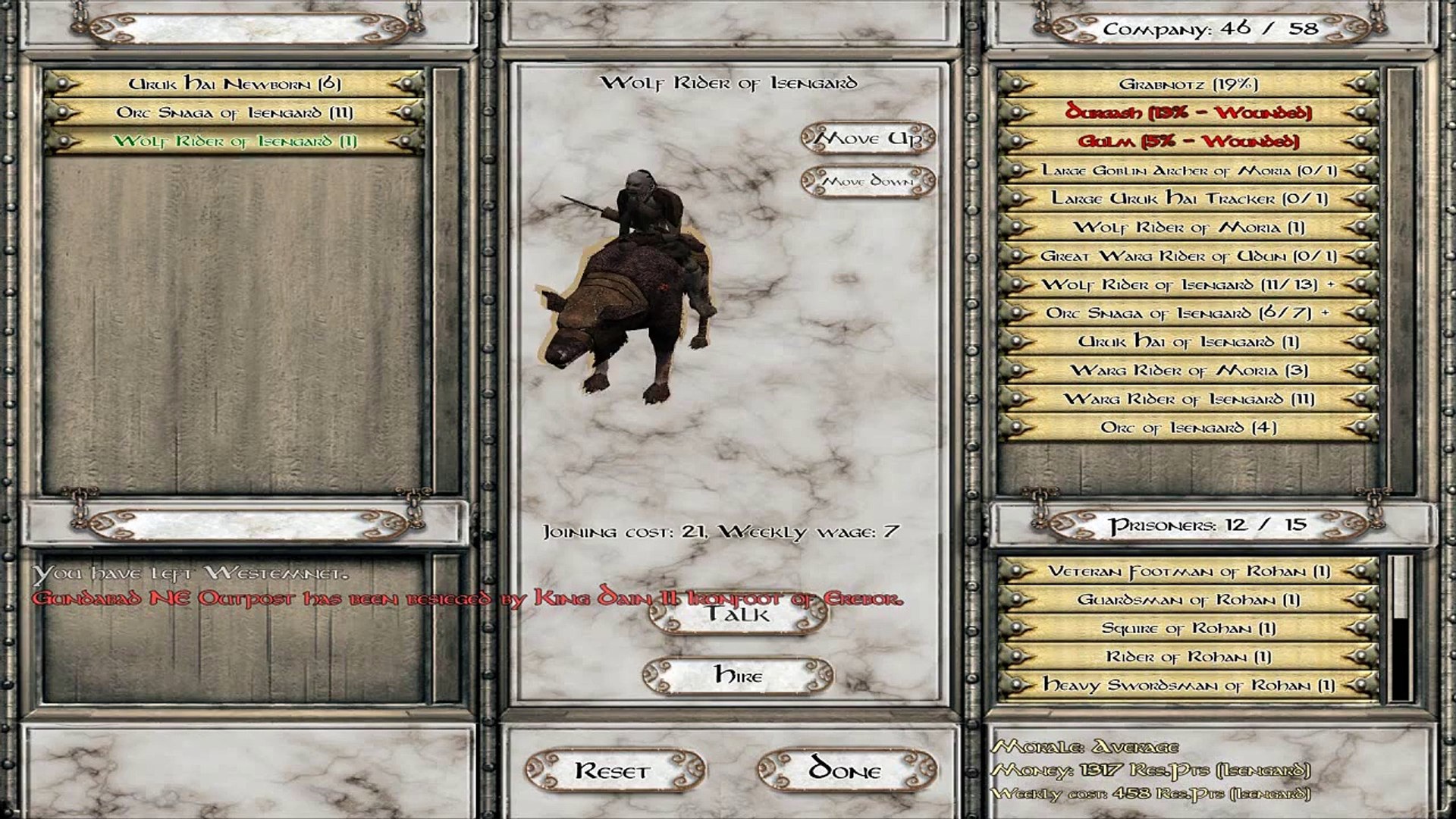 Let S Play Mount And Blade The Last Days Of The Third Age Isengard Ep 19 Video Dailymotion