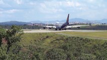 Visita de dois Aviões gigante no Aeroporto de Confins