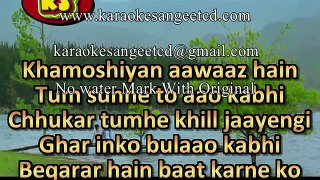 Khamoshiyaaan _ Video Karaoke With Scrolling Lyrics Arijit Singh