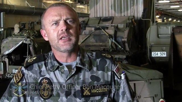 HMAS Choules Exercise Squadex