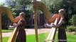DOWNTON ABBEY Theme (Harp Twins) Camille and Kennerly, Harp Duet