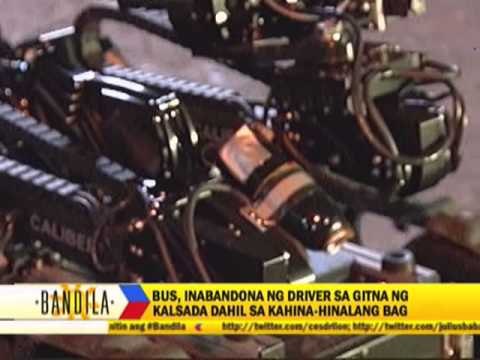 Bag thrown on bus causes bomb scare in Pasay