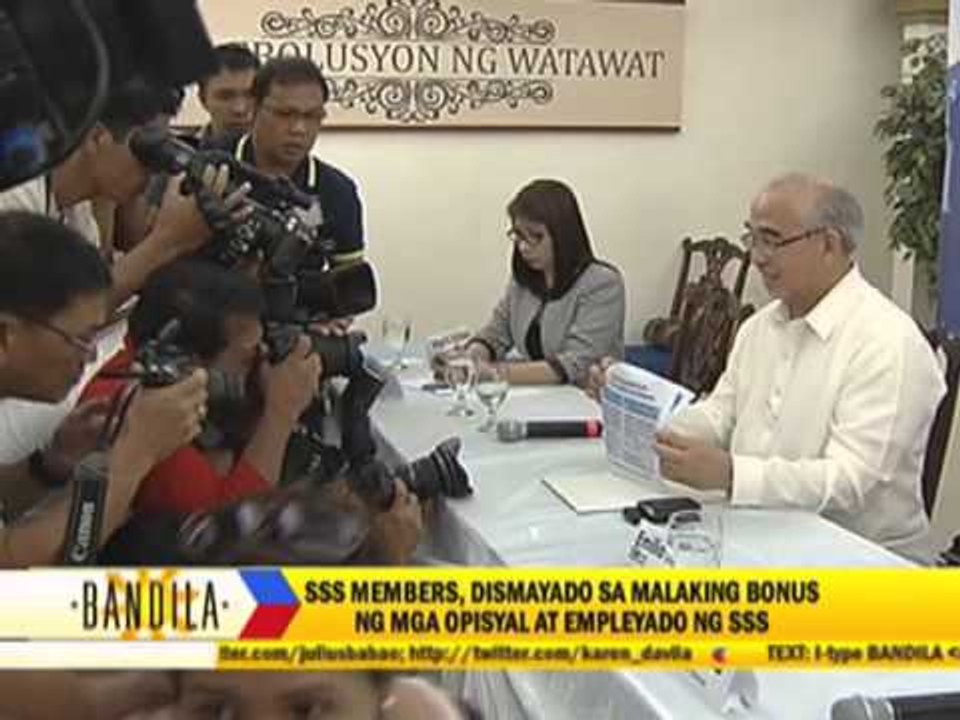 SSS officials get bonuses; members to pay more