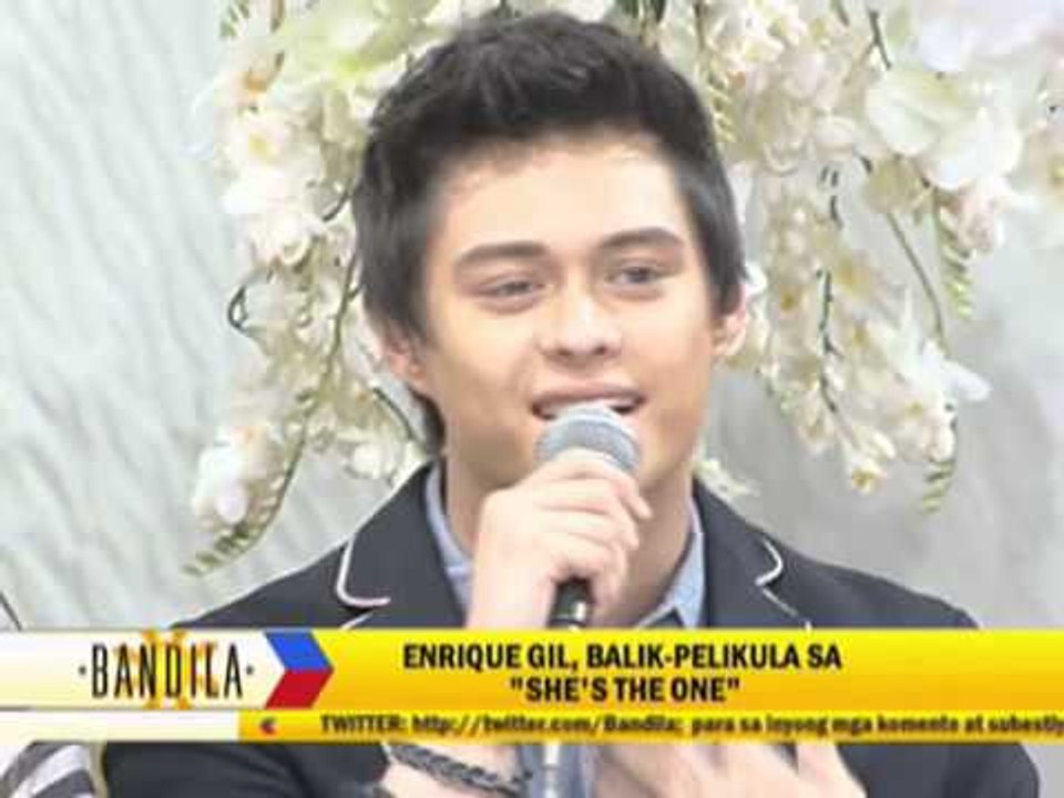 Enrique Gil talks about kissing scene with Bea