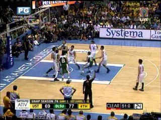 WATCH: La Salle hangs on to beat UST
