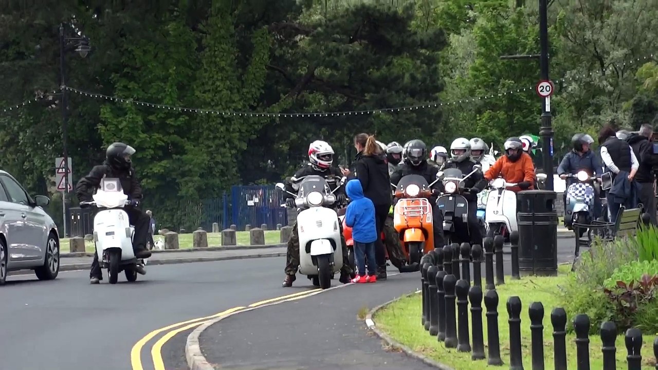 South Wales Scooterists - Llangorse Lakes Rideout 1 (31/5/2015)