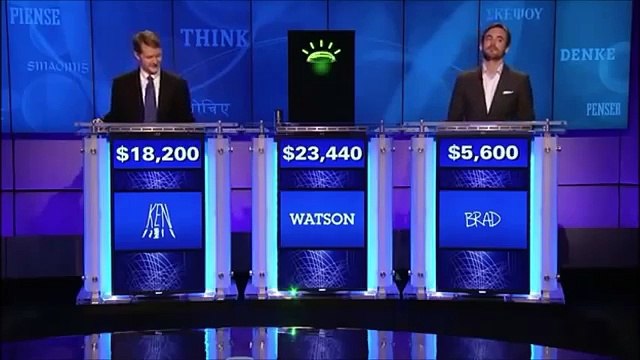 IBM's Watson on Jeopardy!