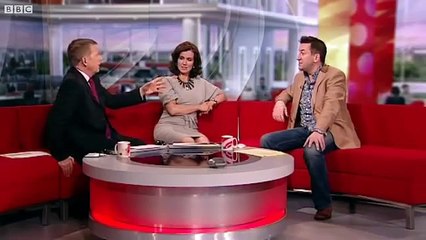 Susanna flummoxed by Lee Mack gag